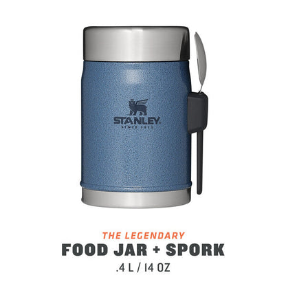 Classic Legendary Food Jar + Spork | 0.4L - Ѕtаnlеу