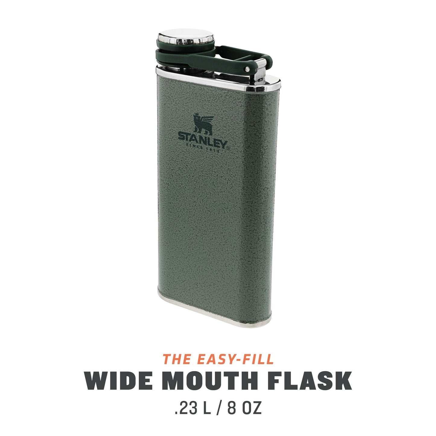 Classic Easy Fill Wide Mouth Flask | 0.23L - Ѕtаnlеу
