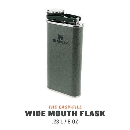 Classic Easy Fill Wide Mouth Flask | 0.23L - Ѕtаnlеу