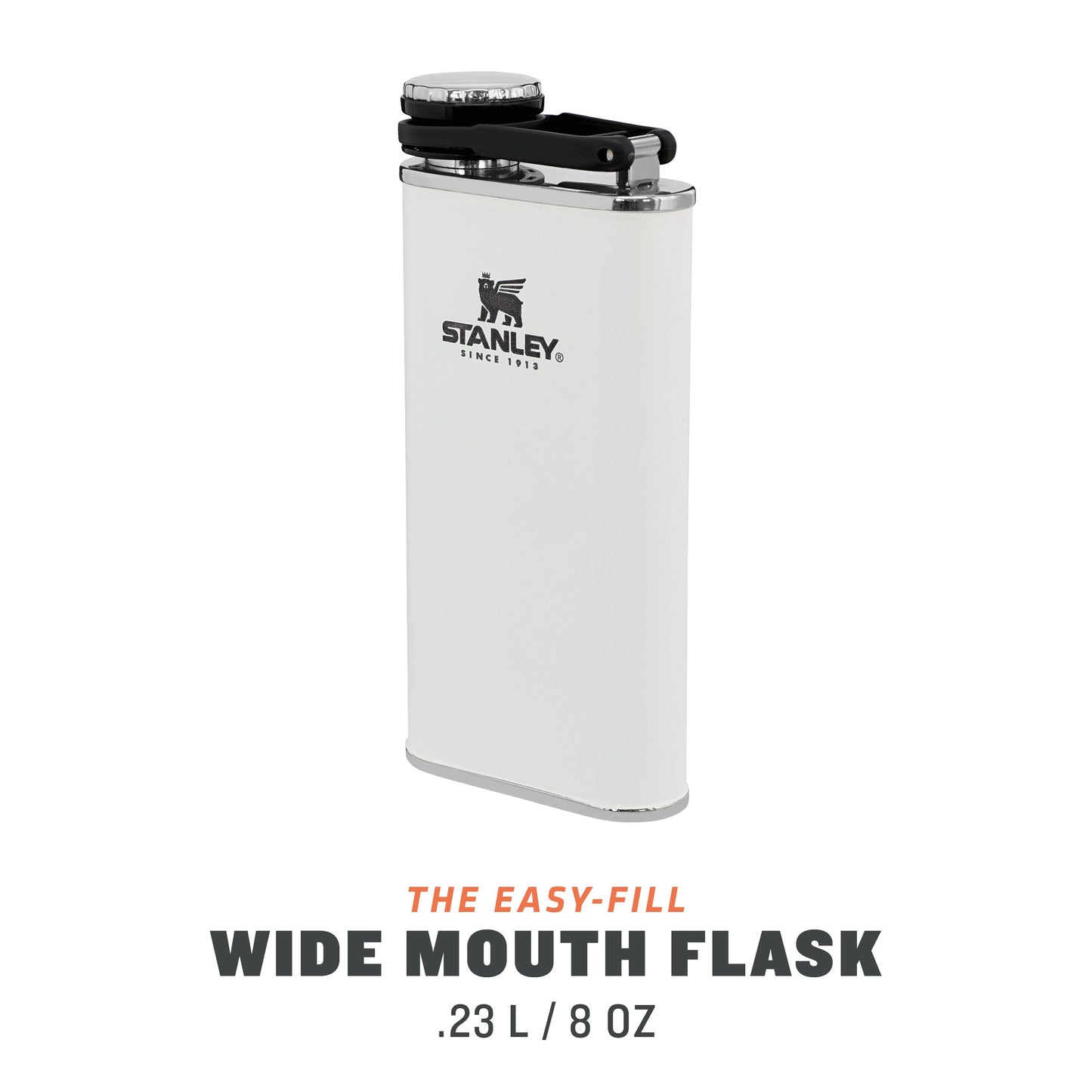 Classic Easy Fill Wide Mouth Flask | 0.23L - Ѕtаnlеу