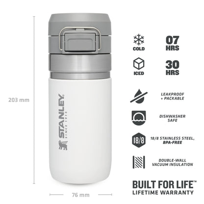 Go Quick Flip Water Bottle | 0.47L - Ѕtаnlеу
