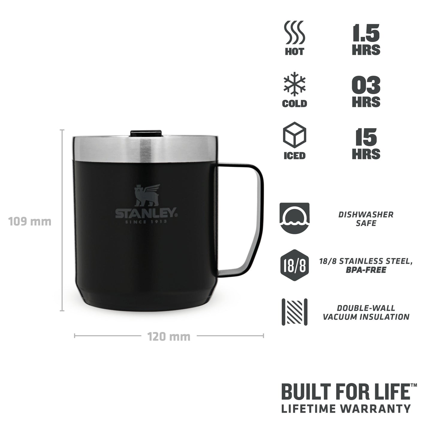 Classic Legendary Camp Mug | 0.35L - Ѕtаnlеу