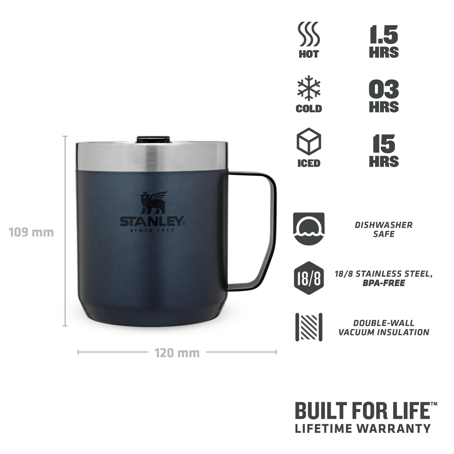 Classic Legendary Camp Mug | 0.35L - Ѕtаnlеу
