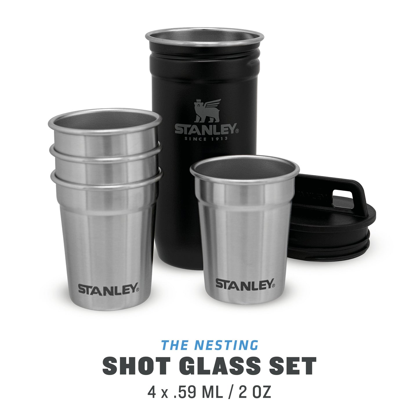 Adventure Nesting Shot Glass Set - Ѕtаnlеу