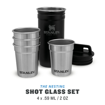 Adventure Nesting Shot Glass Set - Ѕtаnlеу