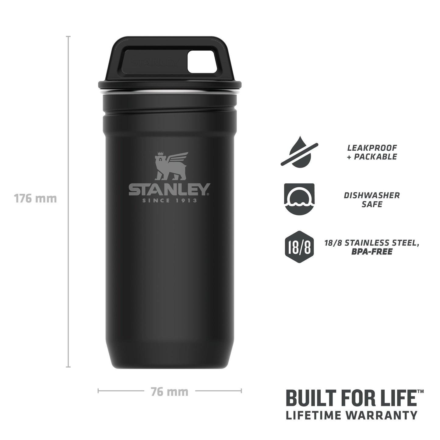 Adventure Nesting Shot Glass Set - Ѕtаnlеу