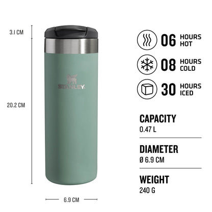 AeroLight™ Transit Mug | 0.47L - Ѕtаnlеу