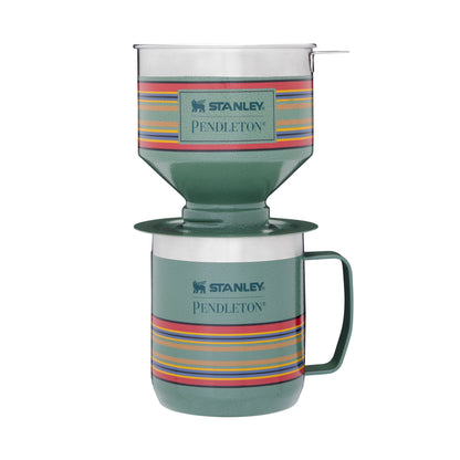 Pendleton Yakima Camp Stripes Perfect-Brew Pour Over Set - Ѕtаnlеу
