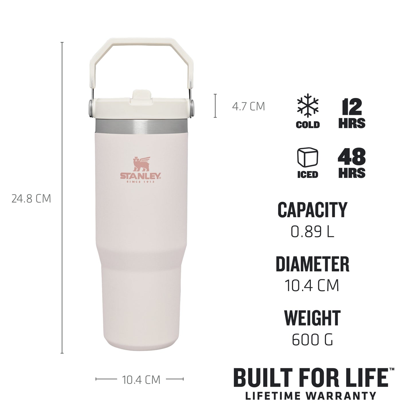 IceFlow™ Flip Straw Tumbler | 0.89L - Ѕtаnlеу