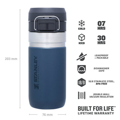 Go Quick Flip Water Bottle | 0.47L - Ѕtаnlеу